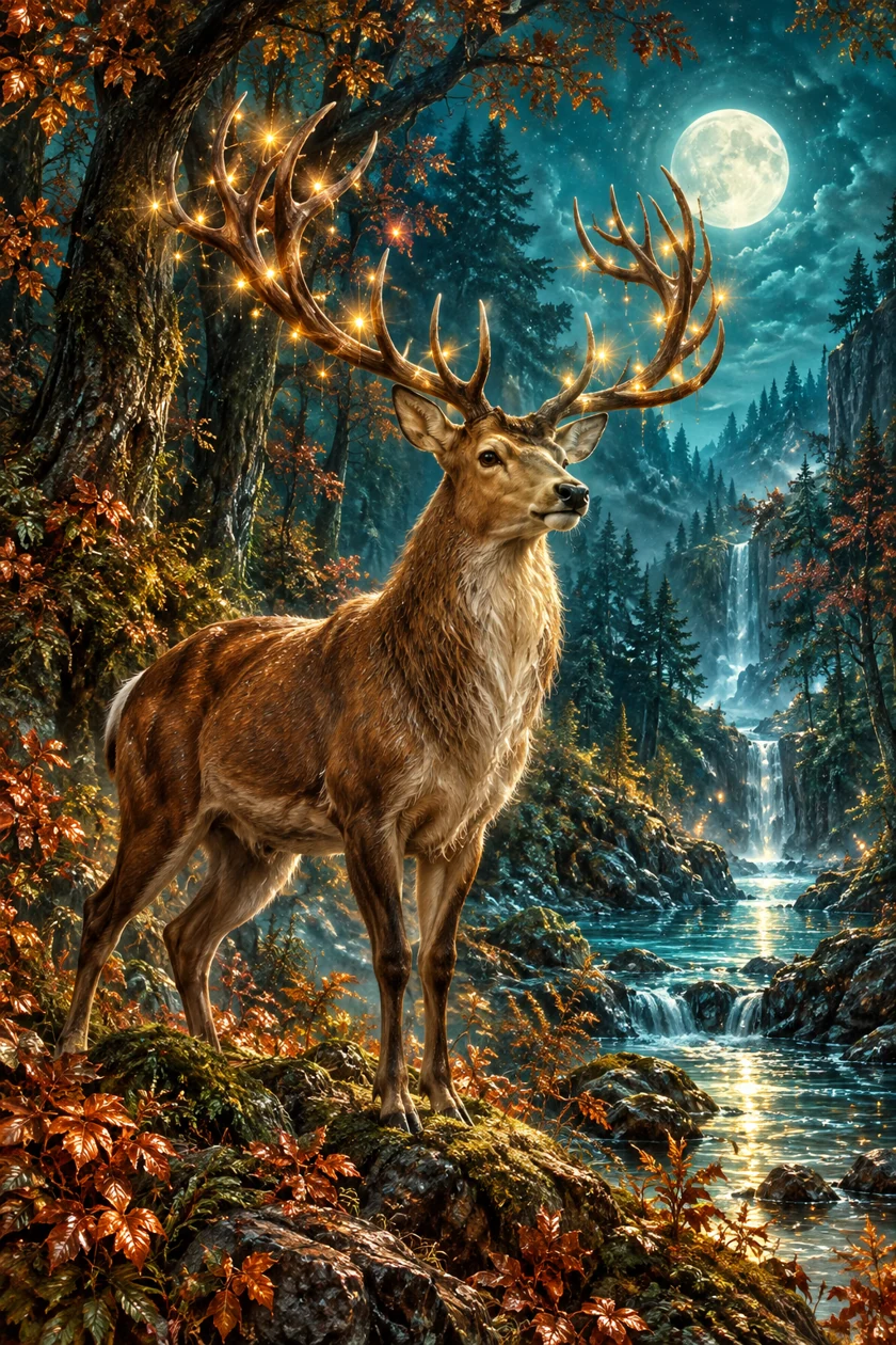 Le cerf aux étoiles