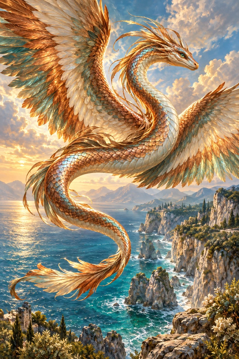 Le serpent ailé