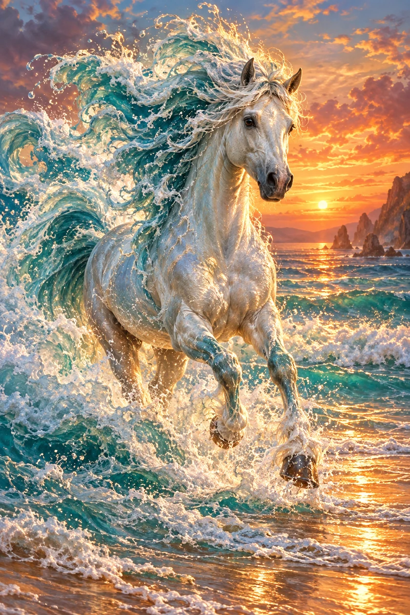 Le cheval des marées