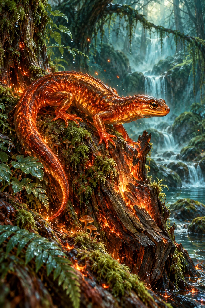 La salamandre de braise