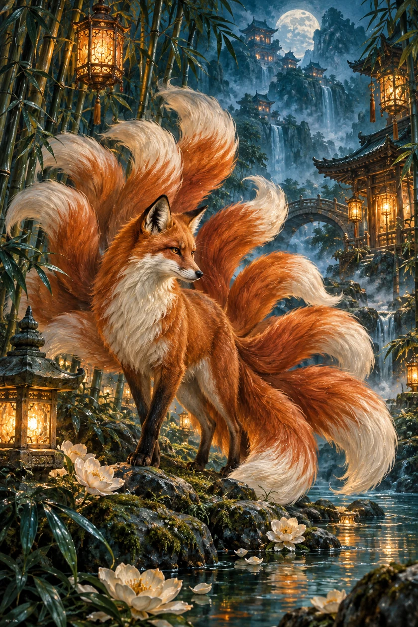 Le renard à neuf queues