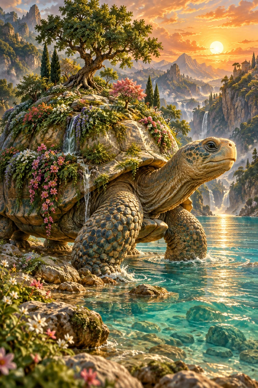 La tortue des jardins